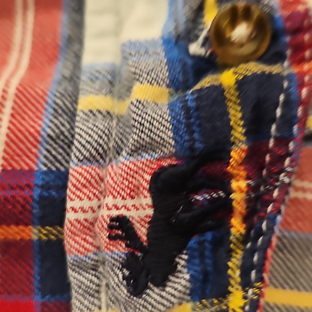 Abercrombie & Fitch Multicolor Plaid Shirt - Picture 2 of 10